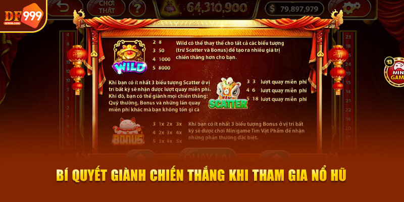 Chiến thuật giúp giành chiến thắng khi tham gia nổ hũ